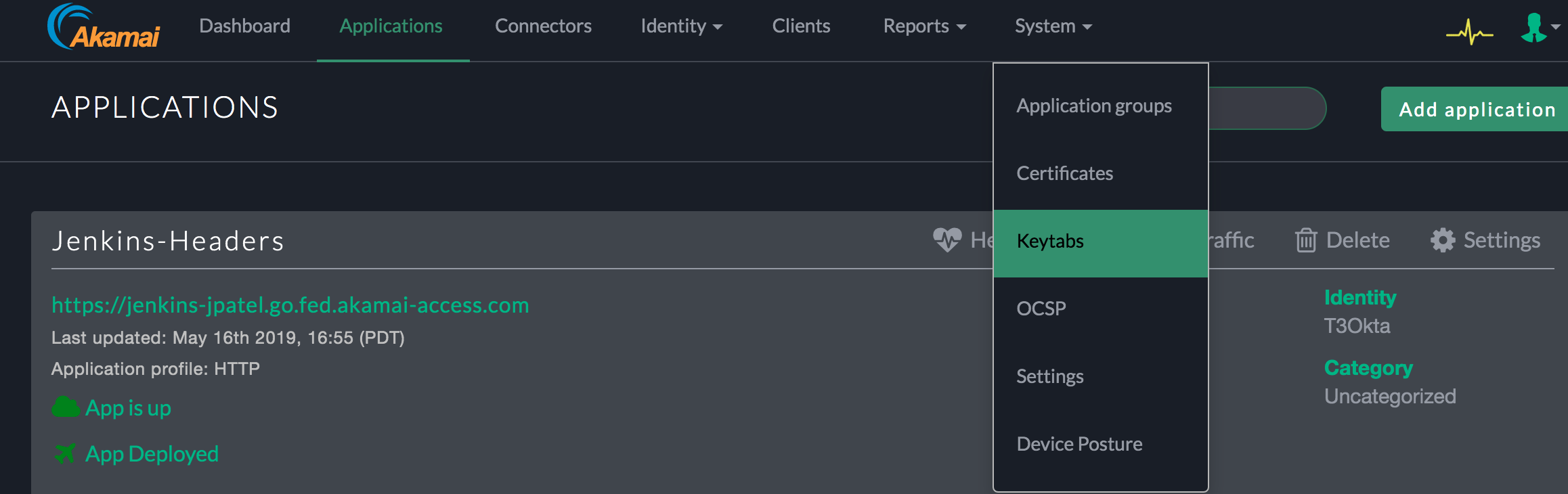 Configuring SSO for internal applications using 3rd Party SAML Provider and  Kerberos Constrained Delegation (KCD)
